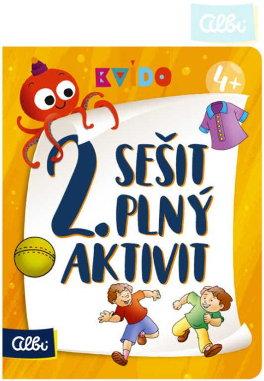 Albi Kvído Zošit plný aktivít 4+