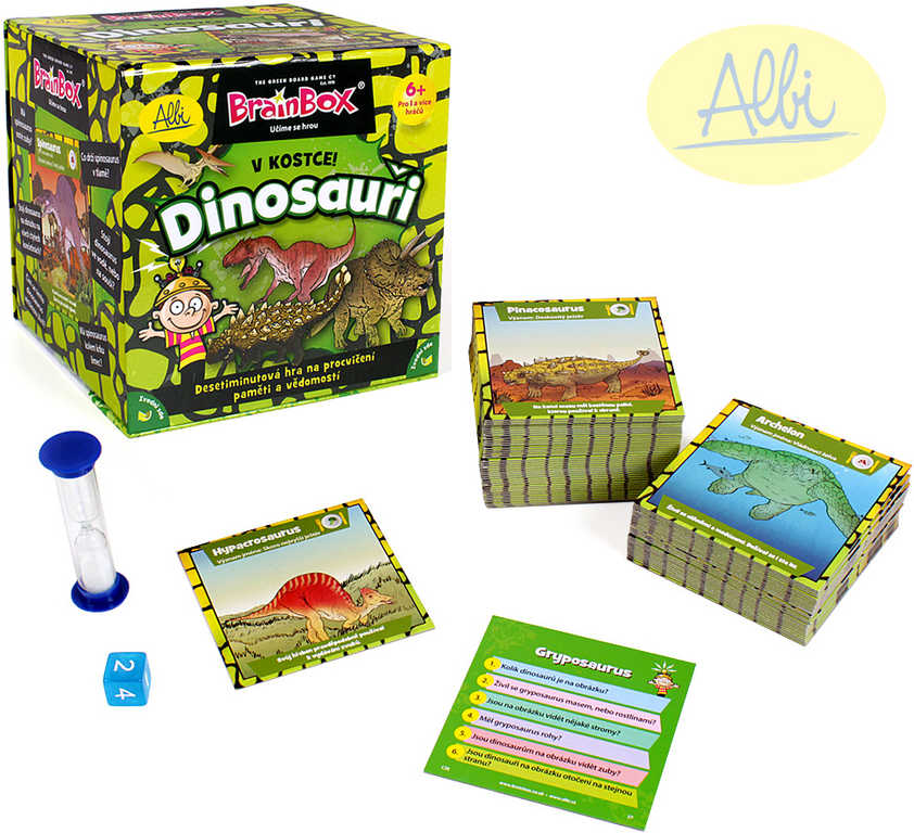 Albi Hra V kocke Dinosaury
