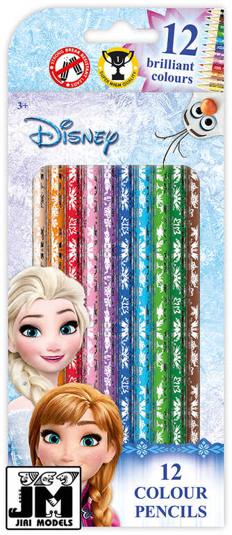 JIRI MODELS Pastelky set 12ks v krabičce Frozen (Ledové Království)