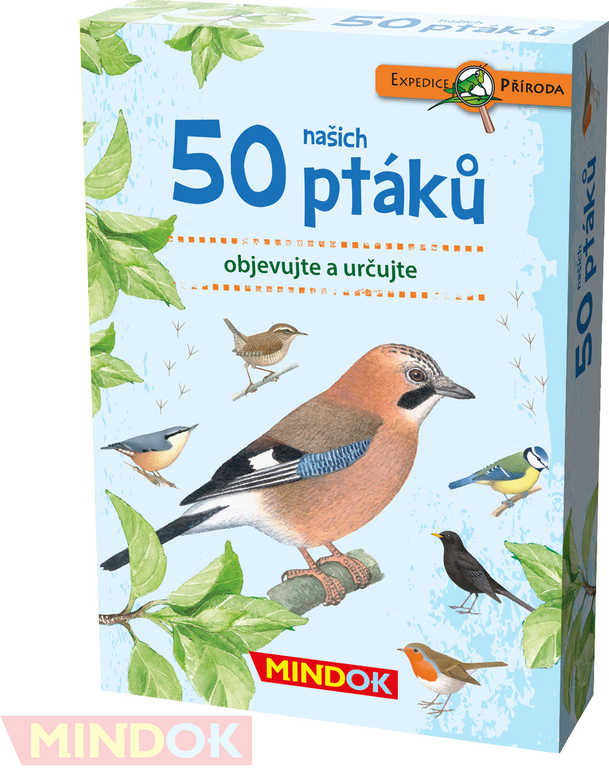 MINDOK Expedícia príroda 50 vtákov