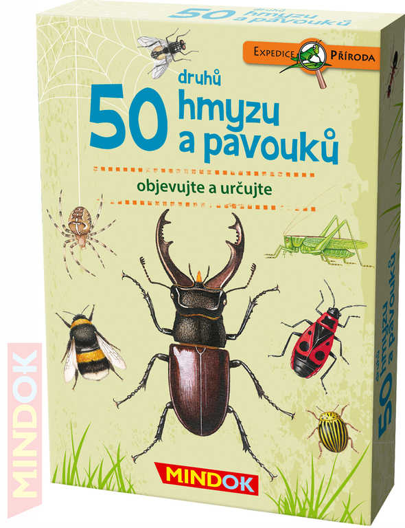 MINDOK Expedícia príroda: 50 druhov hmyzu a pavúkov