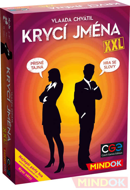 Mindok Krycie mená XXL