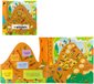 Dětská knížka Co se děje v mraveništi leporelo tvarované listy