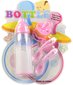 Souprava kojenecká pro miminko set 2 lžičky s dudlíkem a kouzelnou lahvičkou