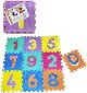 Baby puzzle pěnový koberec Čísla set 10ks měkké bloky vkládací