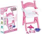 Židlička jídelní kojenecký set s doplňky pro panenku miminko