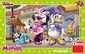 DINO Hra Puzzle Disney Junior Minnie na Montmartru 15 dlk v krabici