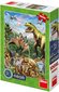 DINO Puzzle 100 dílků XL Svět dinosaurů 33x47cm svítí ve tmě skládačka