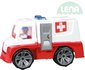 LENA Truxx auto funkční Ambulance 29cm set s figurkou volně plast