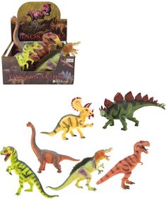 Dinosaurus pravěké zvířátko 25-32cm plastová postavička 6 druhů