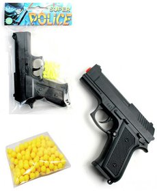 Pistole kulikovka 13cm policejn revolver na kuliky set s nboji plast