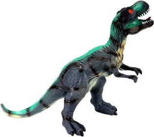 Dinosaurus s pruhem soft měkký zelený pravěké zvířátko na baterie Světlo Zvuk