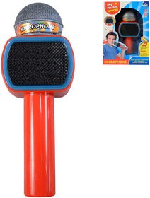 Mikrofon dětský bluetooth karaoke s melodií na baterie LED Světlo Zvuk plast