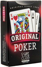 HRA Karty Poker 54 listů papírová krabička *SPOLEČENSKÉ HRY*