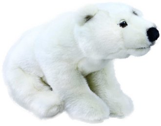 PLYŠ Medvěd bílý polární 30cm lední *PLYŠOVÉ HRAČKY*
