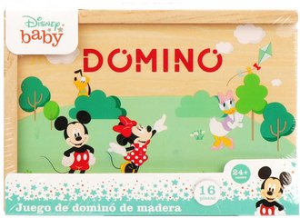 DEVO Hra Domino Mickey Mouse 16 dlk v krabice *SPOLEENSK HRY*