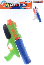 Pistole vodn 35cm se zsobnkem na vodu plastov 2 barvy