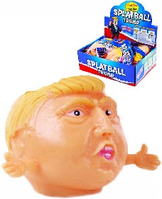 Míček Trump vodní bomba 6cm mačkací žertovinka v sáčku
