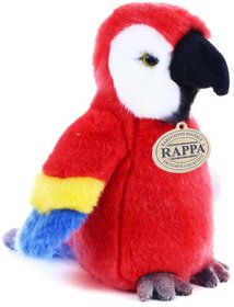 PLYŠ Pták Papoušek 19cm červený *PLYŠOVÉ HRAČKY*