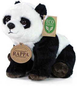 PLYŠ Medvídek Panda sedící 18cm Eco-Friendly *PLYŠOVÉ HRAČKY*