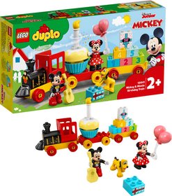 LEGO DUPLO Narozeninov vlek Mickeyho a Minnie 10941 STAVEBNICE
