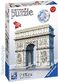 RAVENSBURGER Puzzle 3D model Vtzn Oblouk 216 dlk skldaka v krabici