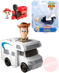 Figurka plastov Toy 4 Story (Pbh hraek) set s vozidlem rzn druhy
