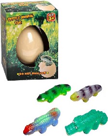Vejce plaz zvířátko ve vejci rostoucí a líhnoucí se ve vodě 4 druhy
