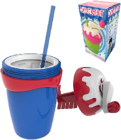 Milkshake Maker vroba ledovho mlnho koktejlu dtsk shaker 2 barvy plast