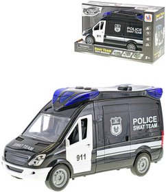 Auto policie zásahová jednotka 26cm na baterie plast Světlo Zvuk
