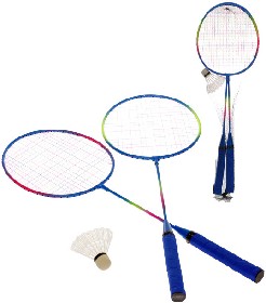 Badmintonov rakety 63cm 2-Play set 2ks s kokem v sce