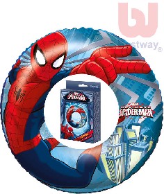 BESTWAY Dtsk kruh nafukovac 56cm plavac kolo do vody Spiderman 98003