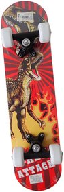 ACRA Skateboard dtsk prkno Dinosaurus 58x16cm do 30kg
