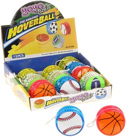JoJo sportovní míček 5,5cm jo-jo (yo-yo) na baterie Světlo 4 druhy plast