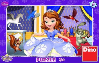 DINO Puzzle Disney Sofia První 15 dílků v krabici