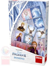 DINO Hra Domino Frozen II (Ledov Krlovstv) *SPOLEENSK HRY*