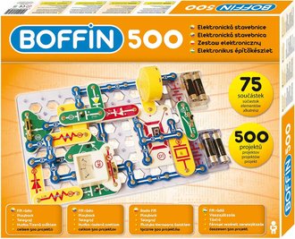 Boffin 500 projekt 75 soustek na baterie elektronick STAVEBNICE
