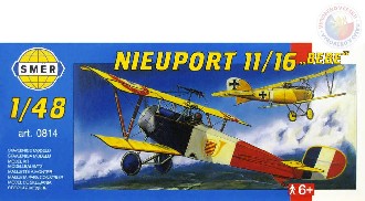 SMR Model letadlo Nieuport 11/16 1:48 (stavebnice letadla)