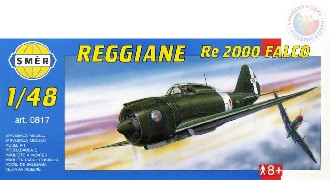 SMR Model letadlo Reggiane RE2000 Falco 1:48 (stavebnice letadla)