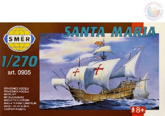 SMR Model lo Santa Maria 1:270 (stavebnice lod)
