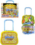 Souprava kuchyňská dětské nádobí set 29ks v kufříku 56x23cm plast