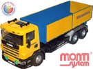MONTI SYSTÉM 67 Auto Scania SKANSKA stavebnice MS67 0110-67