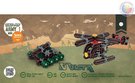 VISTA SEVA ARMY 1 Mini Tank Vrtulník polytechnická STAVEBNICE 158 dílků