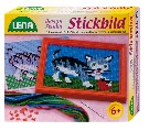 LENA Obrázek vyšívací KOČKA
