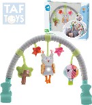 TAF TOYS Baby hrazdička hudební sova Světlo Zvuk pro miminko