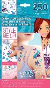 SMU Tetování lesklé třpytivé smývatelné Kreativní sada 27 nálepek