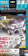 DESIGN MASTERS Portfolio kreativní Ford Focus set se samolepkami a pastelkami