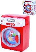 Pračka dětská červená 22cm na baterie Světlo Zvuk plast