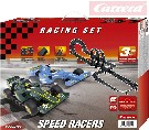 CARRERA Autodráha 1:43 Carrera GO Speed Racers 6,8m 2x looping 2 auta trafo