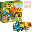 LEGO DUPLO Pásový bagr a náklaďák 10812 STAVEBNICE